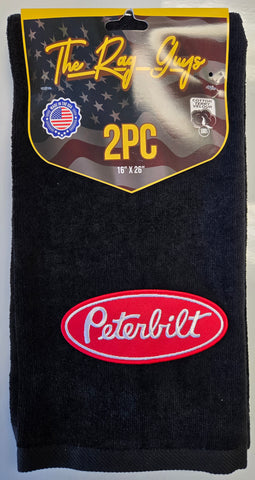 Kenworth And Peterbilt Door Towels- 2 Piece