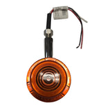 Long Side Betts Light Dual Function Grooved Housing, Amber Lens, No Bulb