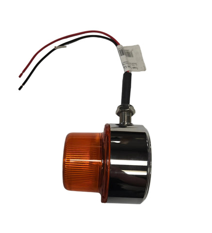 Short Side Post Light Dual Function, Amber Lens, No Bulb