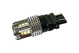 JML 3157 Amber / Blue Dual Color Bulb (12 Diodes) Star Pattern