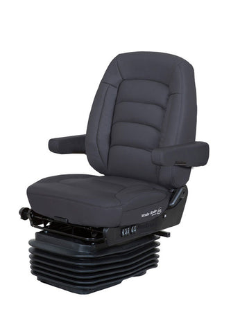 Bostrom Wide Ride +, Lo Pro, Mid Back, Black Leather