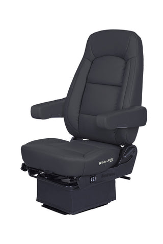 Bostrom Wide Ride, Lo Pro, Hi Back, Black Leather