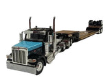 DCP by First Gear 1/64 Peterbilt 589 Day Cab with Fontaine Renegade LXT40 Lowboy Trailer & Fliptail – Cappello Heavy Transport | Part #60-2267