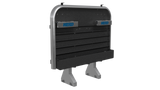 HERD Chain Hanger Cab Rack 68"Hx70"W, Long Tray