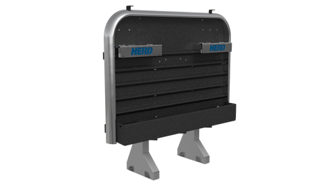 HERD Chain Hanger Cab Rack 68"Hx70"W, Long Tray