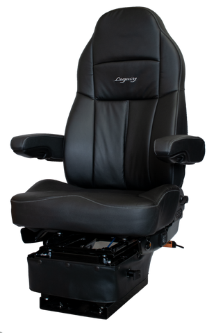 Legacy Lo, High Back, Black Leather