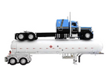 DCP by First Gear 1/64 Peterbilt 389 Semi Truck with Mississippi LP Tanker Trailer – Blue / Gray / White | Part #69-2304