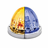 Star Burst Series Amber Clearance & Marker to Blue Auxiliary Watermelon LED Light – 19 Diodes