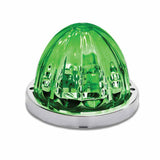 Star Burst Series Amber Clearance & Marker to Green Auxiliary Watermelon LED Light – 19 Diodes