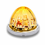 Star Burst Series Amber Clearance & Marker to Green Auxiliary Watermelon LED Light – 19 Diodes