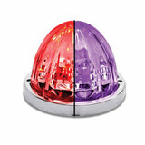 Star Burst Series Red Clearance & Marker to Purple Auxiliary Watermelon LED Light – 19 Diodes