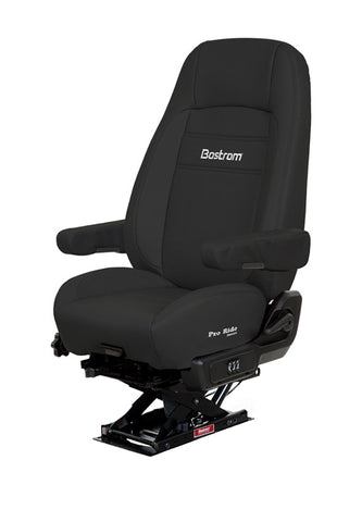 Bostrom Pro Ride, Lo Pro, Hi Back, Black Leather