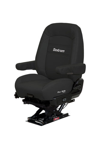 Bostrom Pro Ride, Lo Pro, Mid Back, Black Leather
