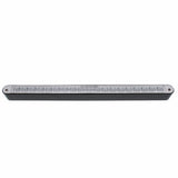 19 LED 12" Reflector Light Bar with Black Housing - Red LED/Clear Lens