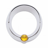Signature Freightliner Small Gauge Cover w/ Visor - Amber Diamond