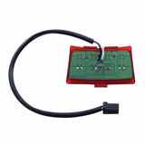 8 LED Harley Fender Tip Light - Red LED/Red Lens