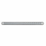 19 LED 12" Reflector Light Bar with Black Housing - Red LED/Clear Lens