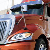 Chrome Projection Headlight With LED Turn Signal For International Prostar