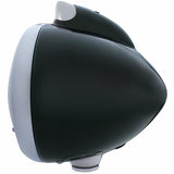 Black Guide 682-C Headlight 6014 & Original Style LED Signal - Clear Lens