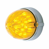 19 LED Watermelon Flush Mount Kit - Amber LED/Amber Lens