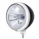 Black Guide 682-C Style Headlight Crystal H4 Bulb