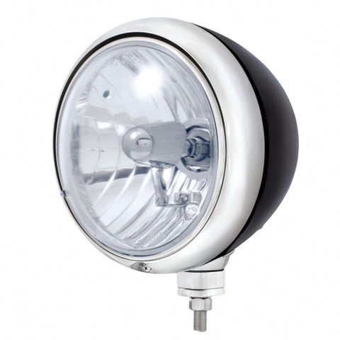 Black Guide 682-C Style Headlight Crystal H4 Bulb