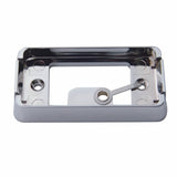 Rectangular Clearance/Marker Light Kit w/ Chrome Bracket - Red Lens
