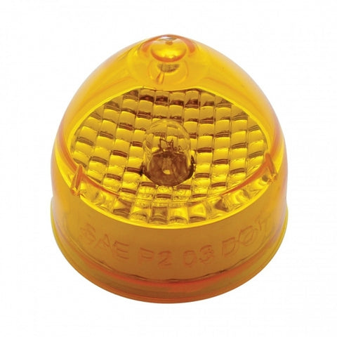 2" Beehive Crystal Clearance Marker - Amber