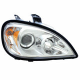 1996+ Chrome Freightliner Columbia Projection Headlight