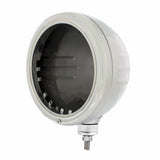 Stainless "Classic" Embossed Stripe Headlight Housing