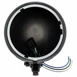 Black 5 3/4" Motorcycle Headlight Housing Only - Bottom Mount