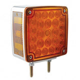52 LED Double Face Turn Signal - Amber/Red Lens