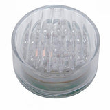 30" Heavy Duty Mud Flap Hanger w/ 9 LED End Cap & Bezel - Amber LED/Clear Lens