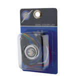 3 LED Dual Color Mini Clearance/Marker Light - Red/Blue