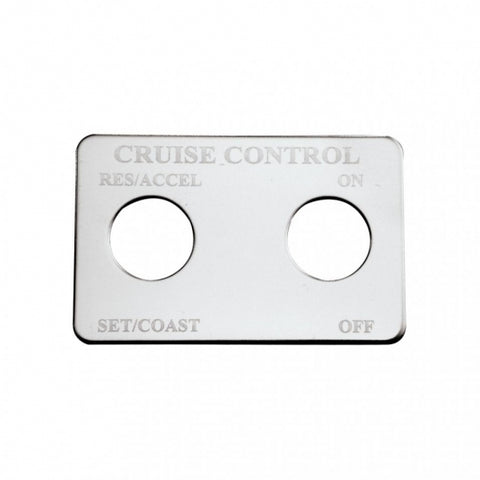 Freightliner Switch Plate - Cruise Control (2 Switches)