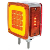 LED Double Face "GLO" Turn Signal Light - Double Stud