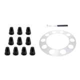 Aero Full-Moon Rear Axle Cover Kit - Indigo Blue