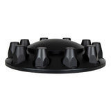 Matte Black Dome Axle Cover Combo Kit With 33mm Standard Nut Covers & Nut Covers Tool