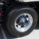 Matte Black Pointed Axle Cover Combo Kit With 33mm Spike Nut Covers & Nut Covers Tool