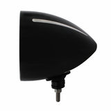 Black "BILLET" Style Groove Headlight Housing