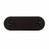 6” Oval Combo Light with 14 LED Stop, Turn & Tail Light & 16 LED Back-Up Light - Red LED/Clear Lens