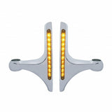 LED Headlight Bracket - 10 Amber LED/Amber Lens