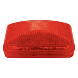 6 LED Rectangular Clearance/Marker Light - Red LED/Red Lens