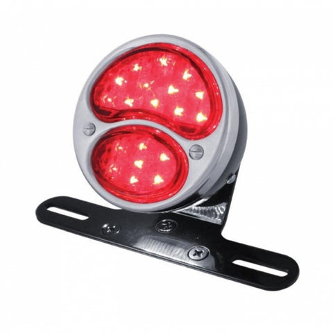 19 Red LED Black 1928 "DUO Lamp" Tail Light