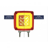 LED Double Face "GLO" Turn Signal Light - Double Stud