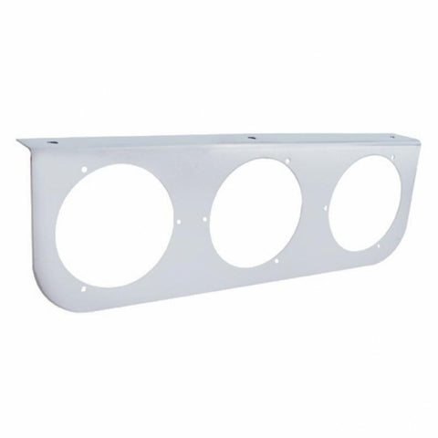 4" Stainless Light Bracket w/ Flange - 3 Holes