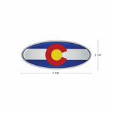 Die Cast Colorado Flag Emblem