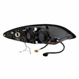 Chrome Projection Headlight With LED Light Bar For International Prostar