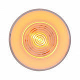 9 LED 2 1/2" Clearance/Marker Light - GLO Light - Amber LED/Clear Lens