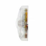 15 LED 3" Dual Function Reflector Double Face Light Only - Red LED/Clear Lens